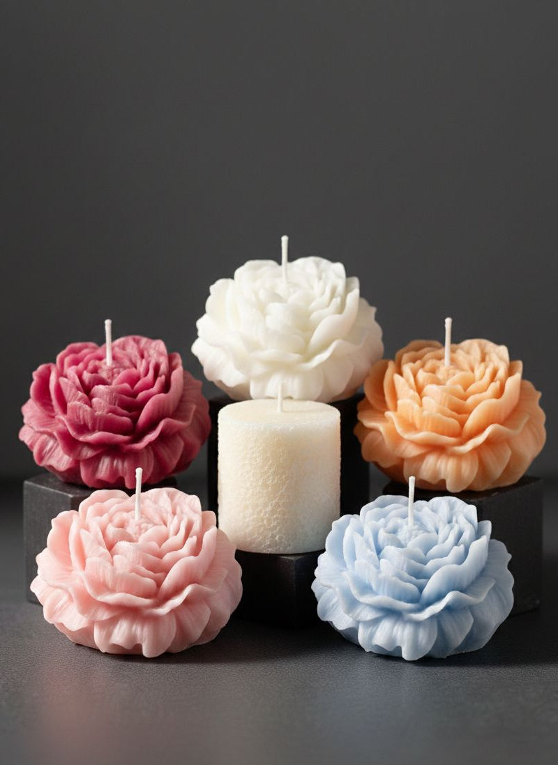 Signature Botanical Rose Candle